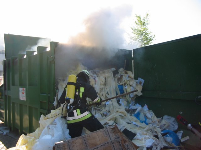 Brand Container Schwaig